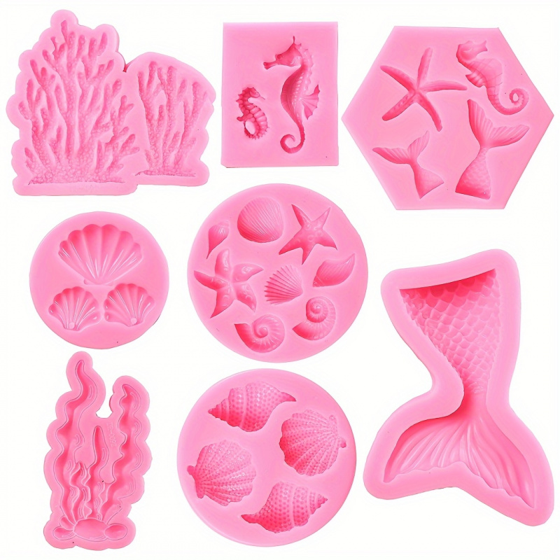Soap Making Formula - One Set8Seal fairy-shaped silicone mold，Very suitable