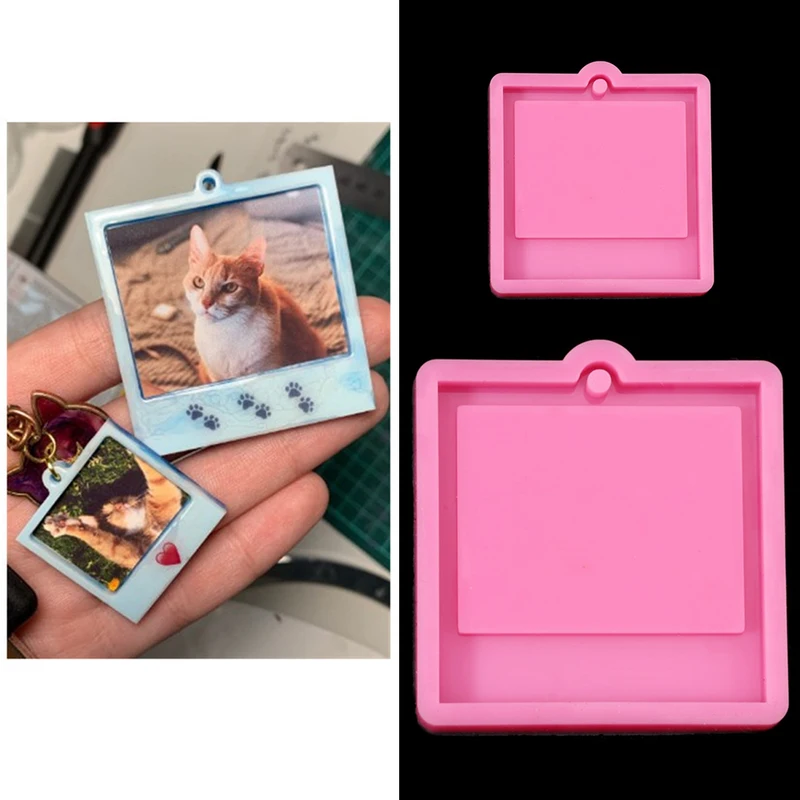 Soap Making Vendors - Photo Frame Epoxy Resin Keychain Mold