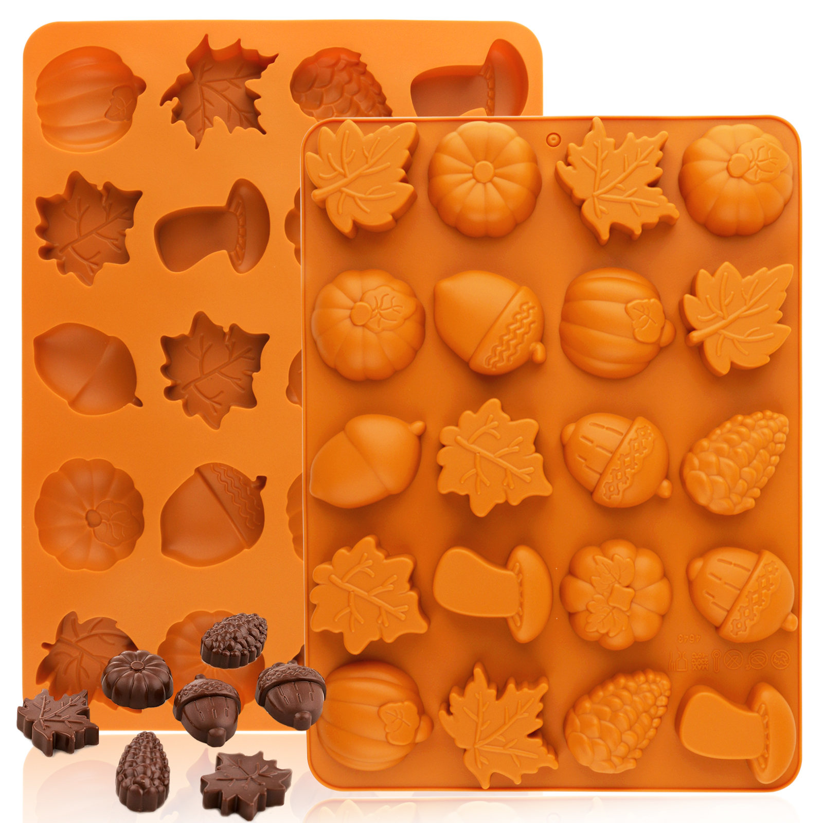 Soap Making Vendors - Harvest Silicone Baking Mold with Various
