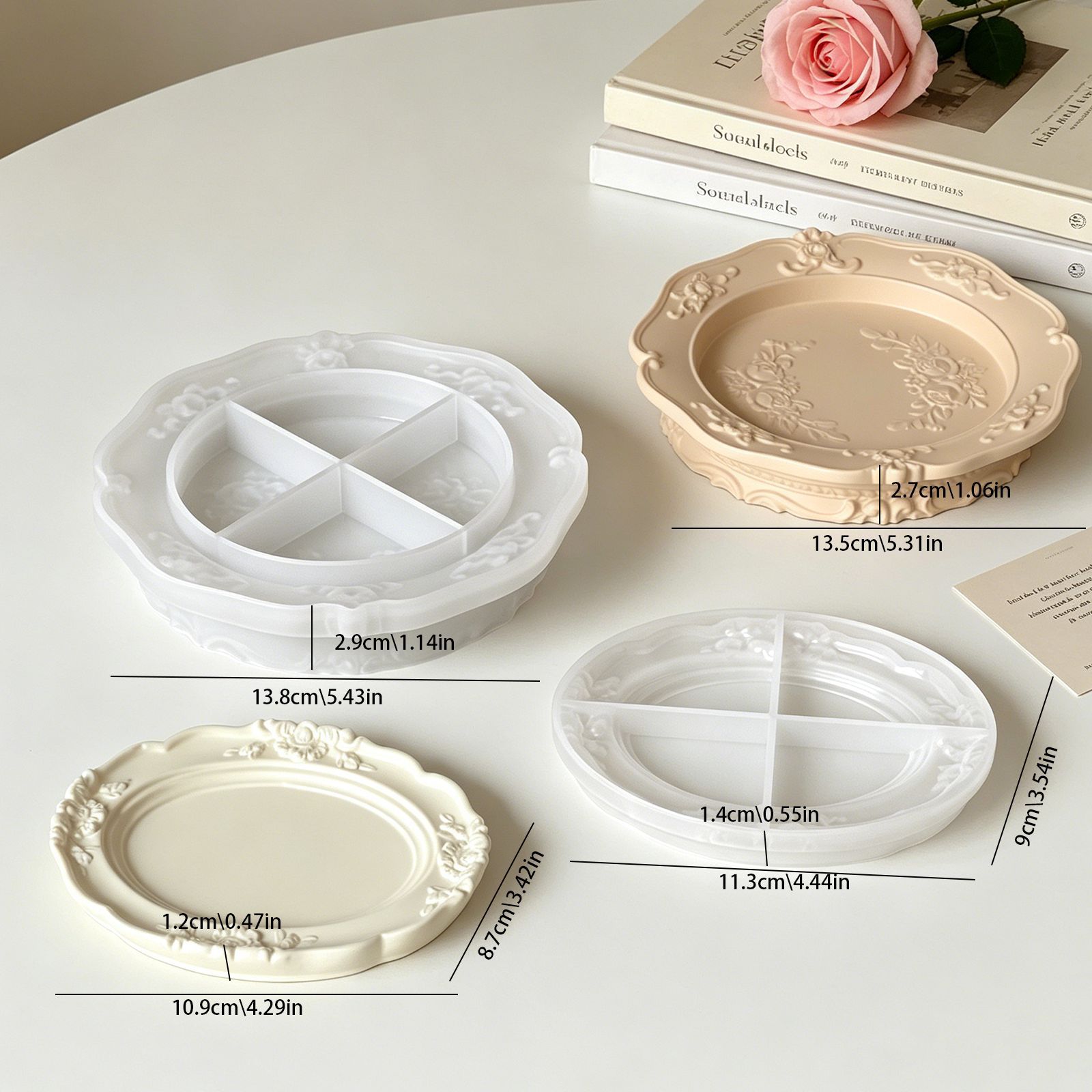 Elegant Vintage Baroque Lace S - Soap Making Guide avaliação e preço