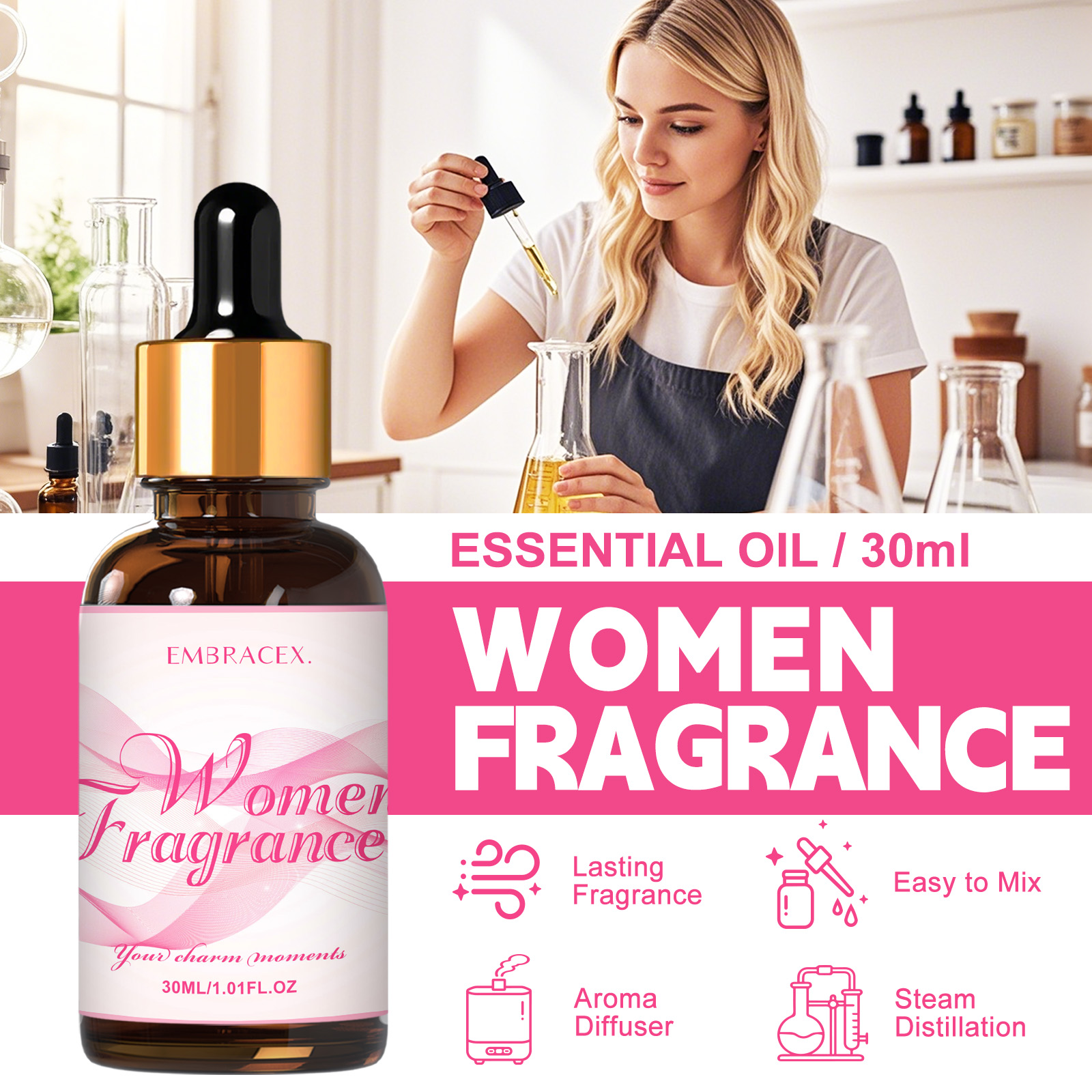 30ml Women Fragrance Essential - Soap Making Friends avaliação e preço