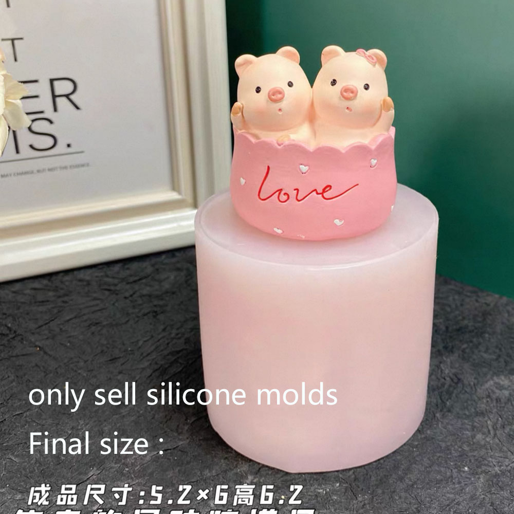 Lucky Pig Silicone Mold Plaste - Soap Making Friends avaliação e preço