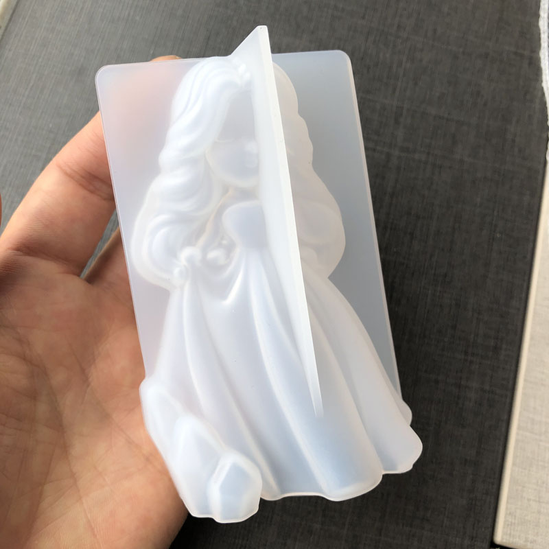3D Cute Princess Silicone Cand - Soap Making Equipment avaliação e preço