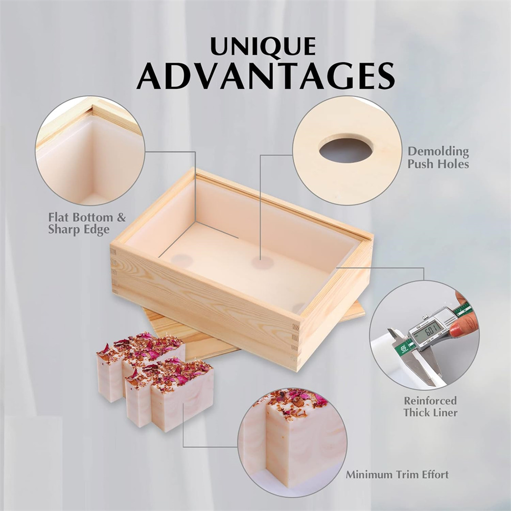 Large Soap Molds Rectangle Sil - Soap Making Vendors avaliação e preço