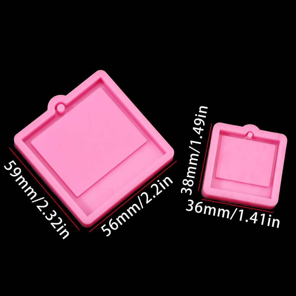 Photo Frame Epoxy Resin Keycha - Soap Making Vendors avaliação e preço
