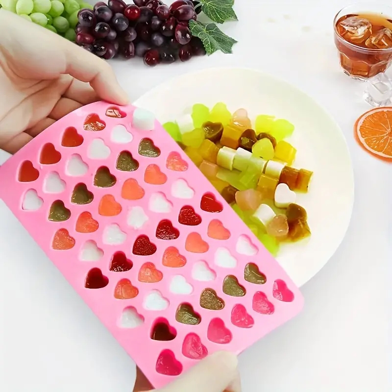 55 Mini Heart Shapes Silicone  - Soap Making Guide avaliação e preço