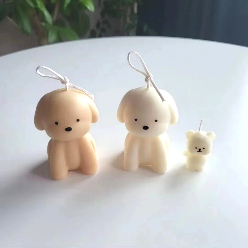 3D Puppy Scented Candle Silico - Soap Making Lab avaliação e preço