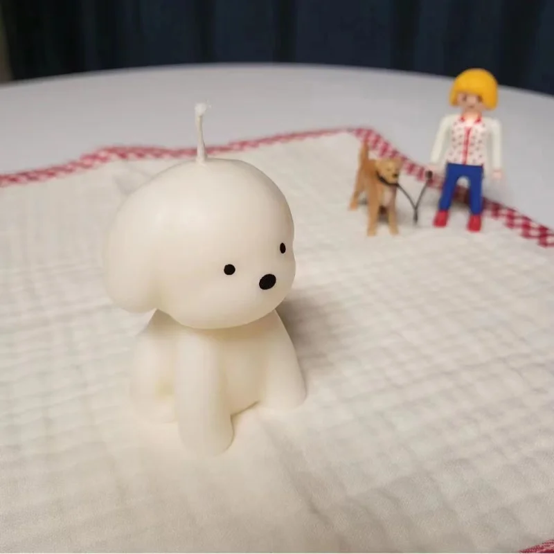 3D Puppy Scented Candle Silico - Soap Making Lab avaliação e preço