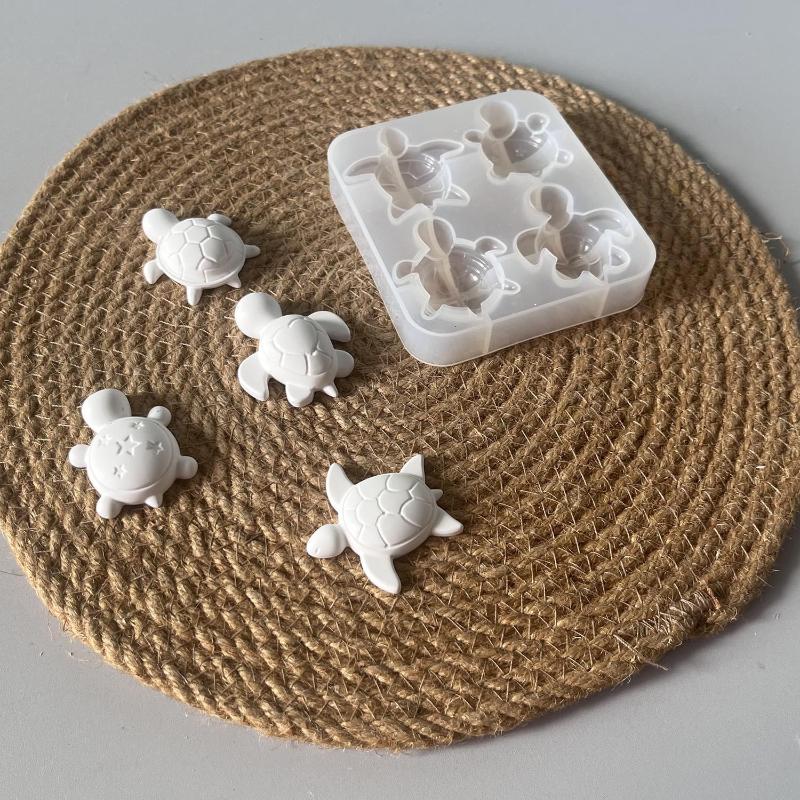 Four Turtles Plaster Silicone  - Soap Making Guide avaliação e preço