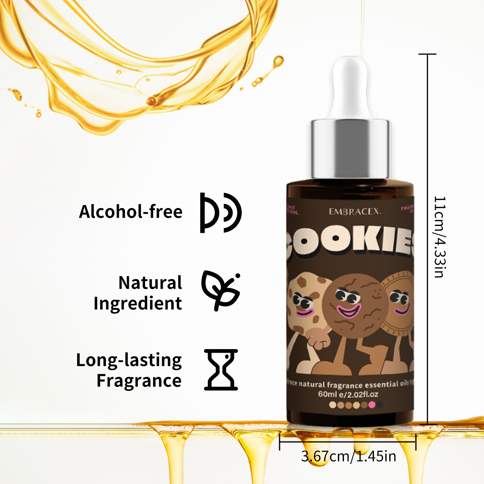 60ml Cookies Essential Oil Ski - Soap Making Friends avaliação e preço
