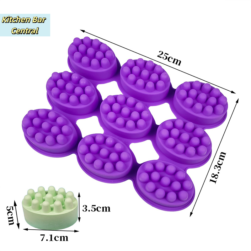 【3d Silicone Soap Mold Massage - Soap Making Vendors avaliação e preço