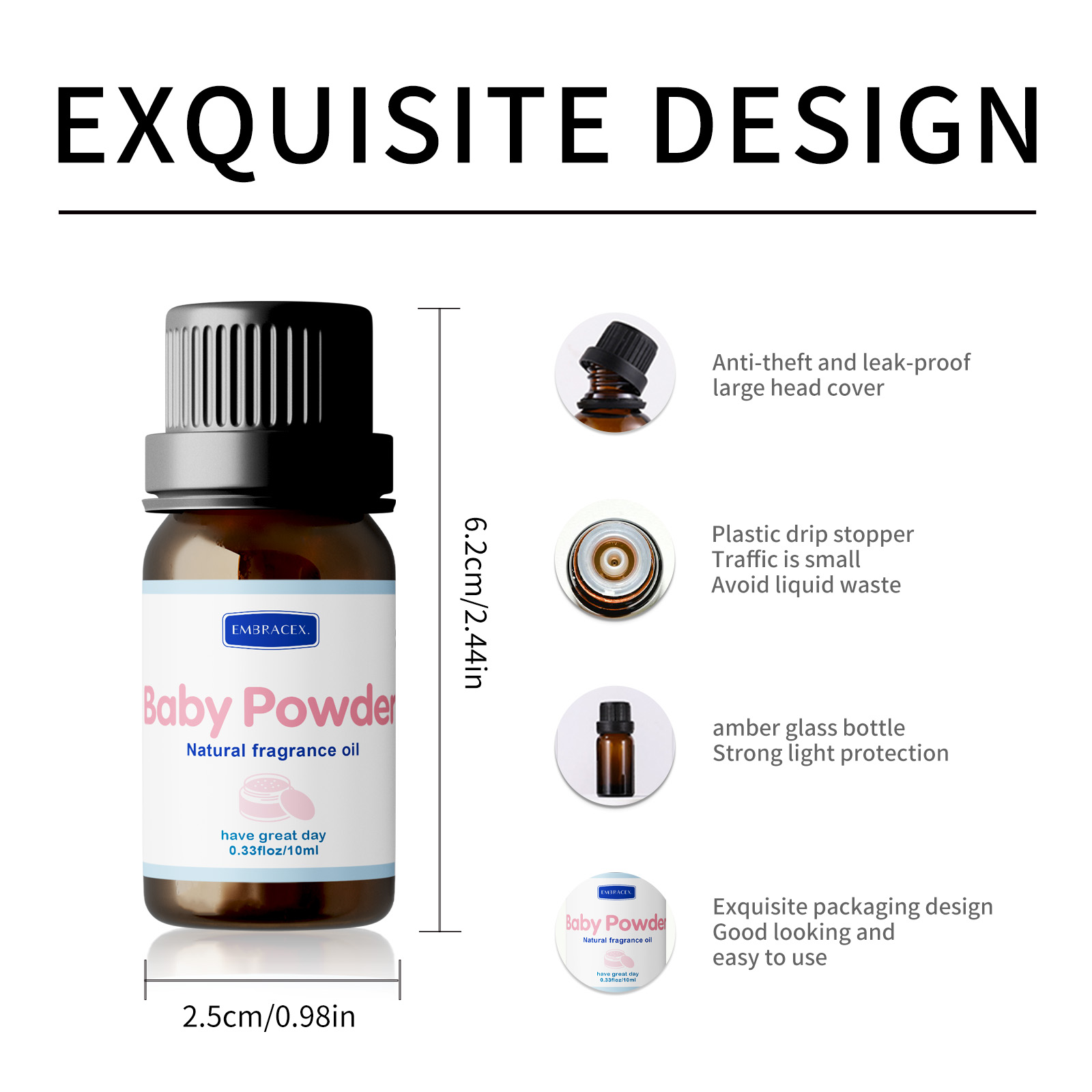 10ml Baby Powder Essential Oil - Soap Making Friends avaliação e preço