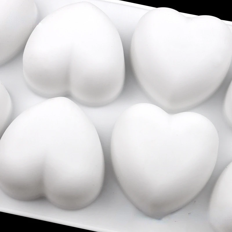 Love Heart Silicone Soap Mold  - Soap Making Equipment avaliação e preço