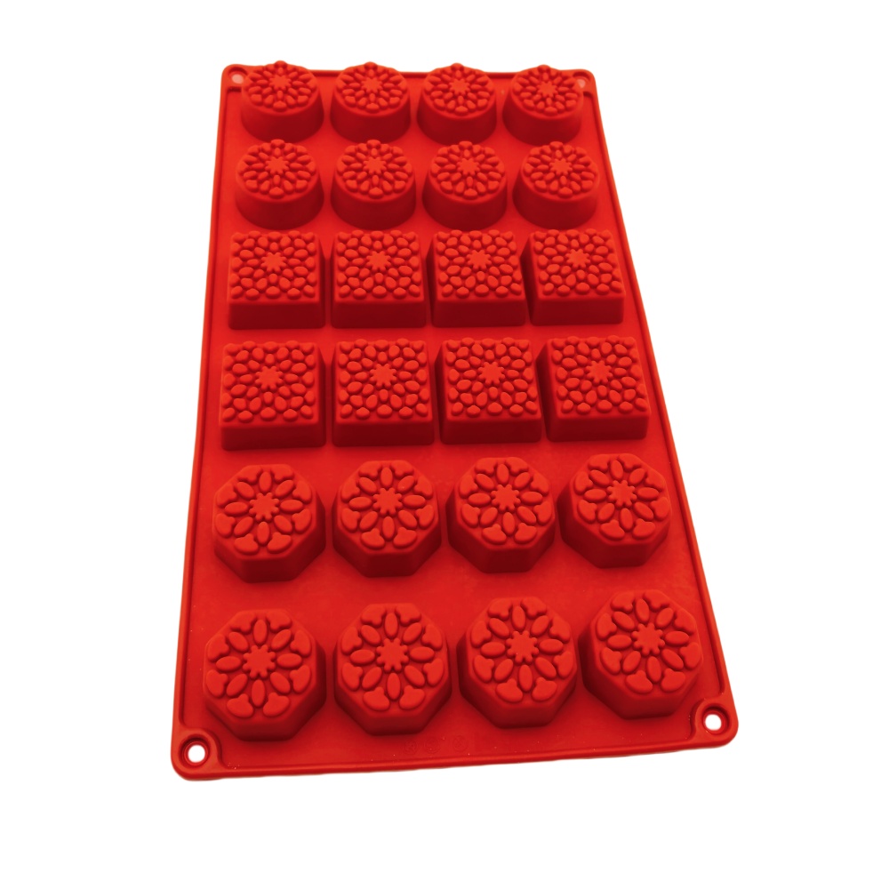 New Arrival 24 Hole Round Squa - Soap Making Equipment avaliação e preço