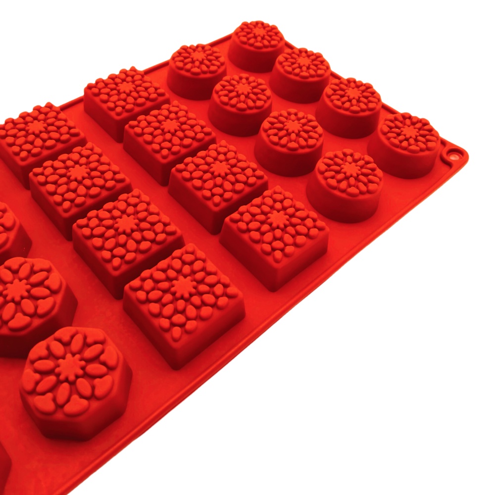 New Arrival 24 Hole Round Squa - Soap Making Equipment avaliação e preço