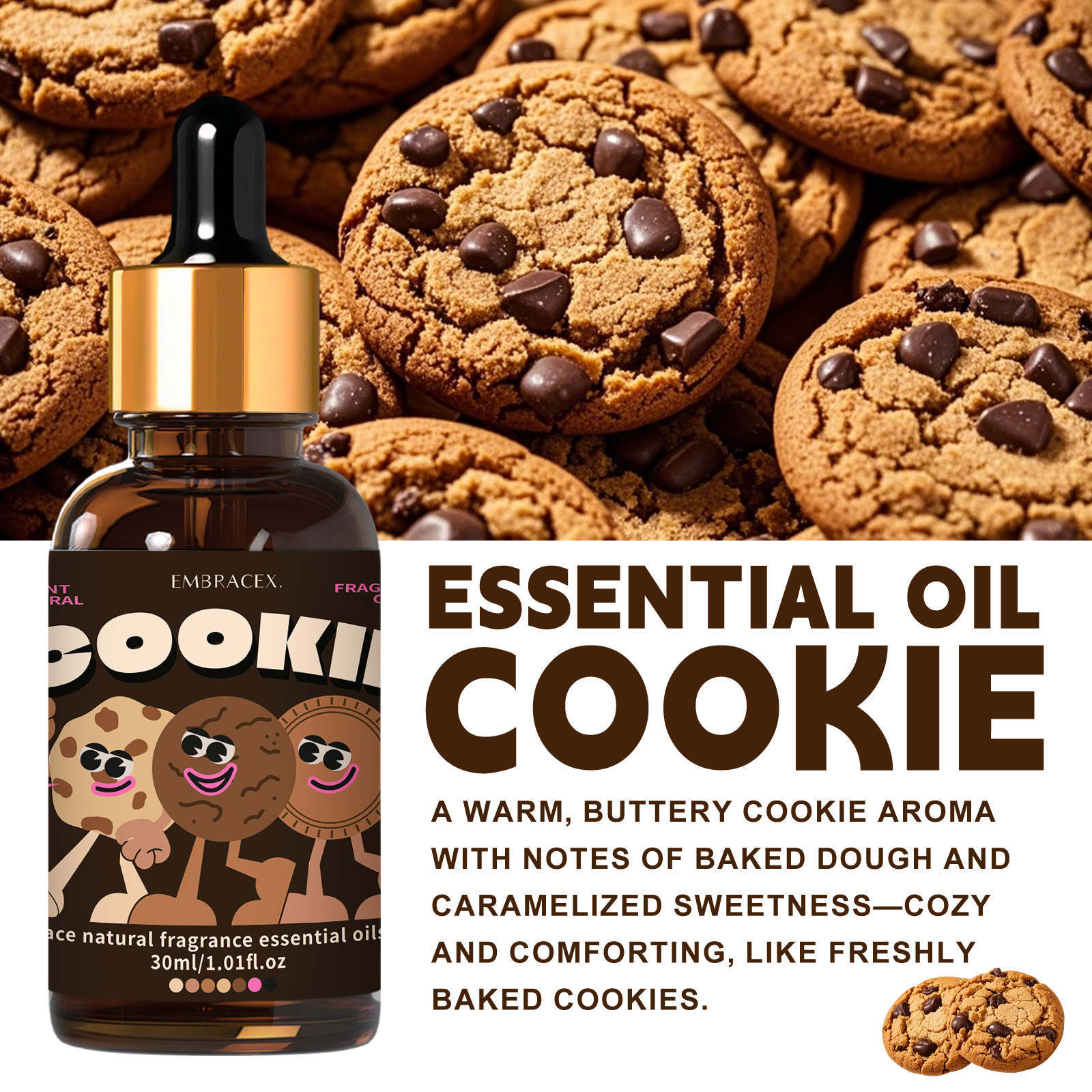 30ml Cookie Essential Oil Skin - Soap Making Friends avaliação e preço