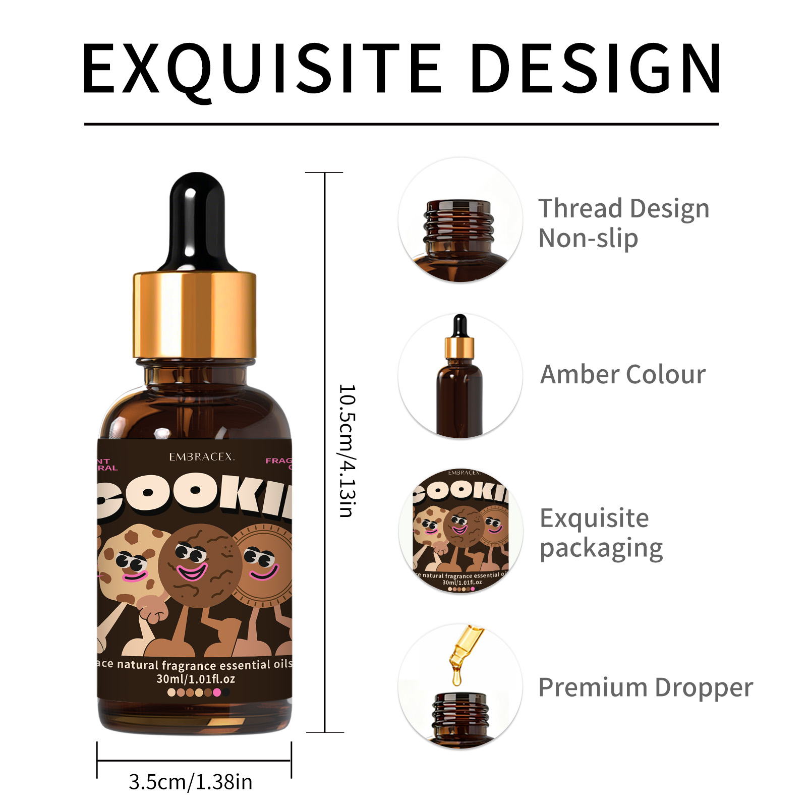 30ml Cookie Essential Oil Skin - Soap Making Friends avaliação e preço