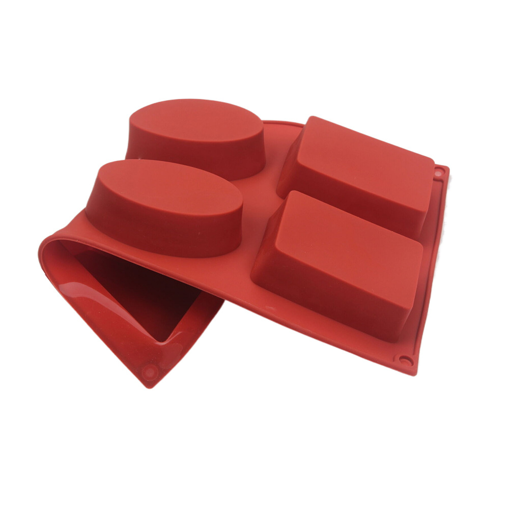 Silicone Rectangle Oval Combo  - Soap Making Guide avaliação e preço