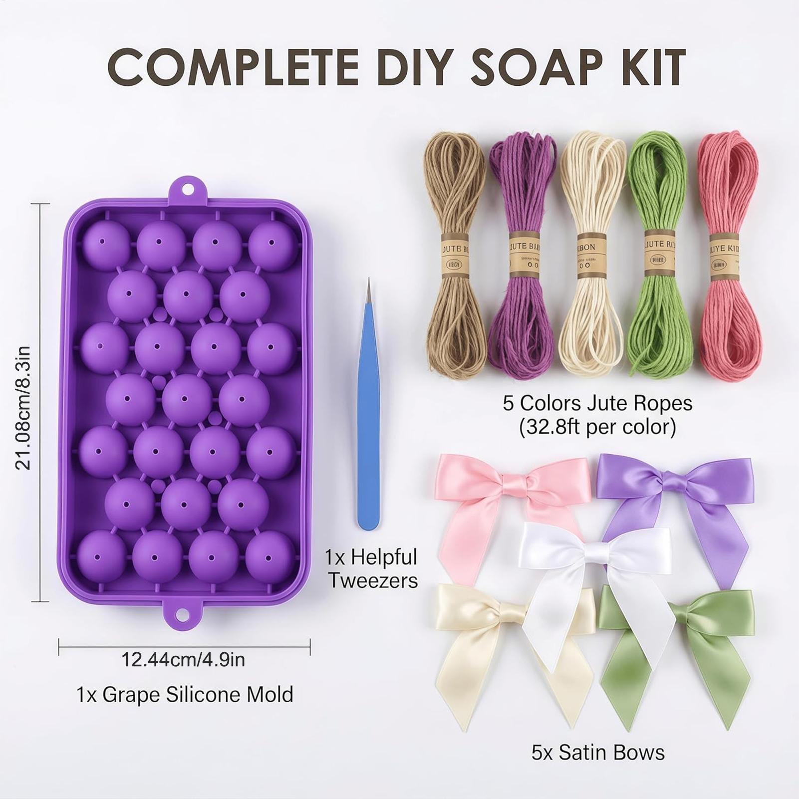 Grape Soap Mold Easy-Release F - Soap Making Vendors avaliação e preço