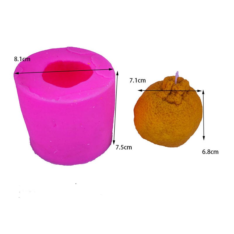 Large Orange Silicone Mold for - Soap Making Friends avaliação e preço