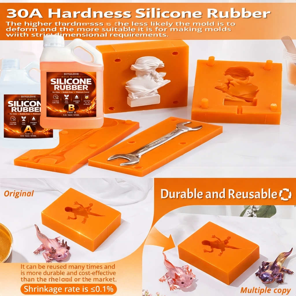 Liquid Silicone Rubber Kit,Hig - Soap Making Vendors avaliação e preço