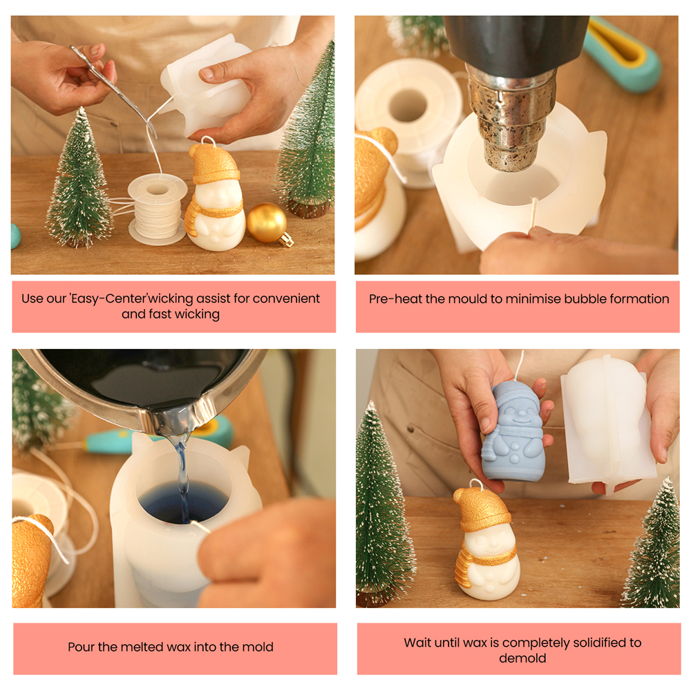 Nicole Snowy Friends Candle Si - Soap Making Friends avaliação e preço