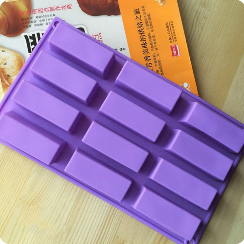 Square Silicone Cake Molds Cer - Soap Making Guide avaliação e preço