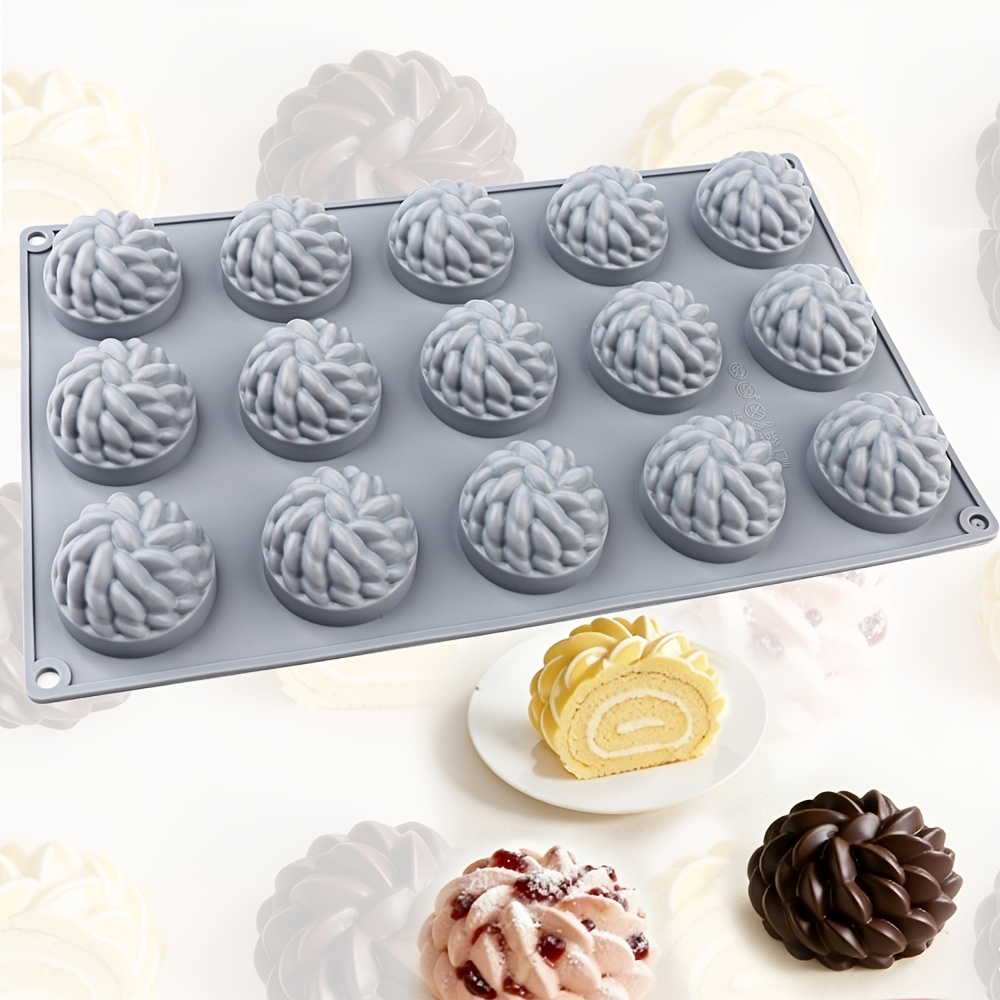 1Pc Cake Mold Santa Ana Floral - Soap Making Raw Material avaliação e preço