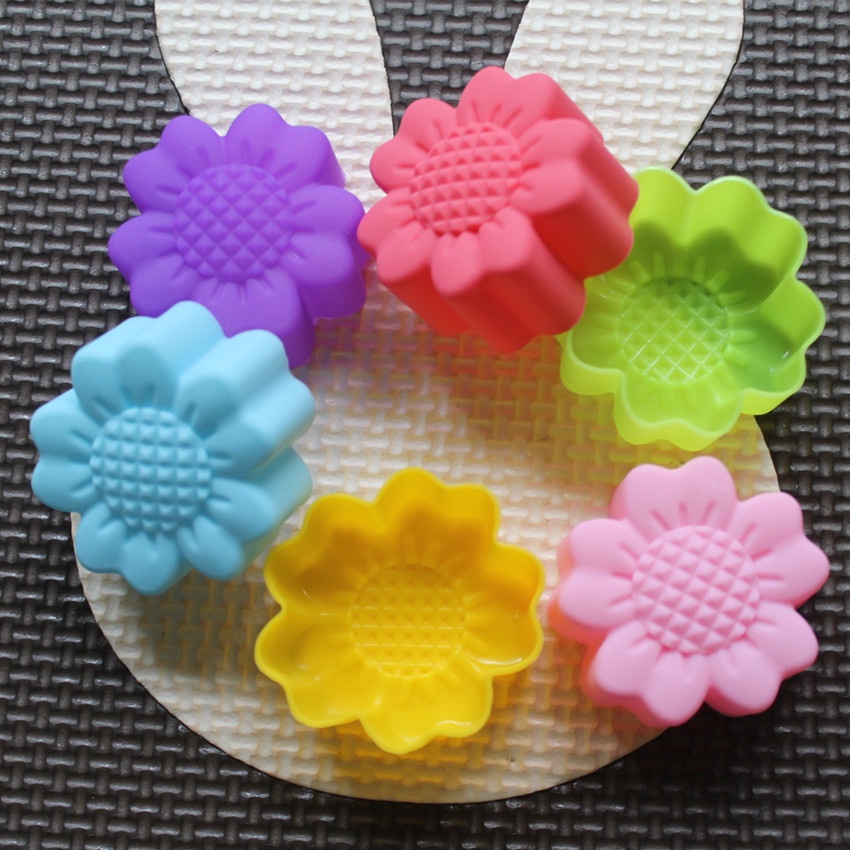 6 Pcs Set Non-Stick Flower Des - Soap Making Equipment avaliação e preço