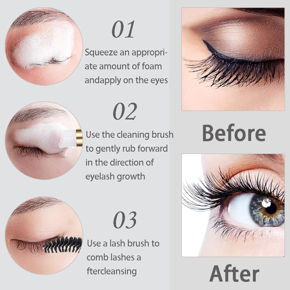 40Pcs/Set Grafting Eyelash Cle - Soap Making Equipment avaliação e preço