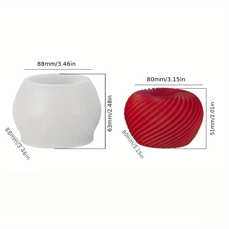A trendy red apple silicone mo - Soap Making Vendors avaliação e preço