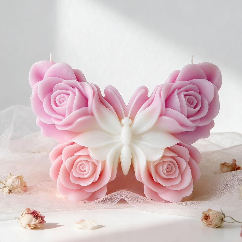 DIY Rose Butterfly Form Silico - Soap Making Vendors avaliação e preço