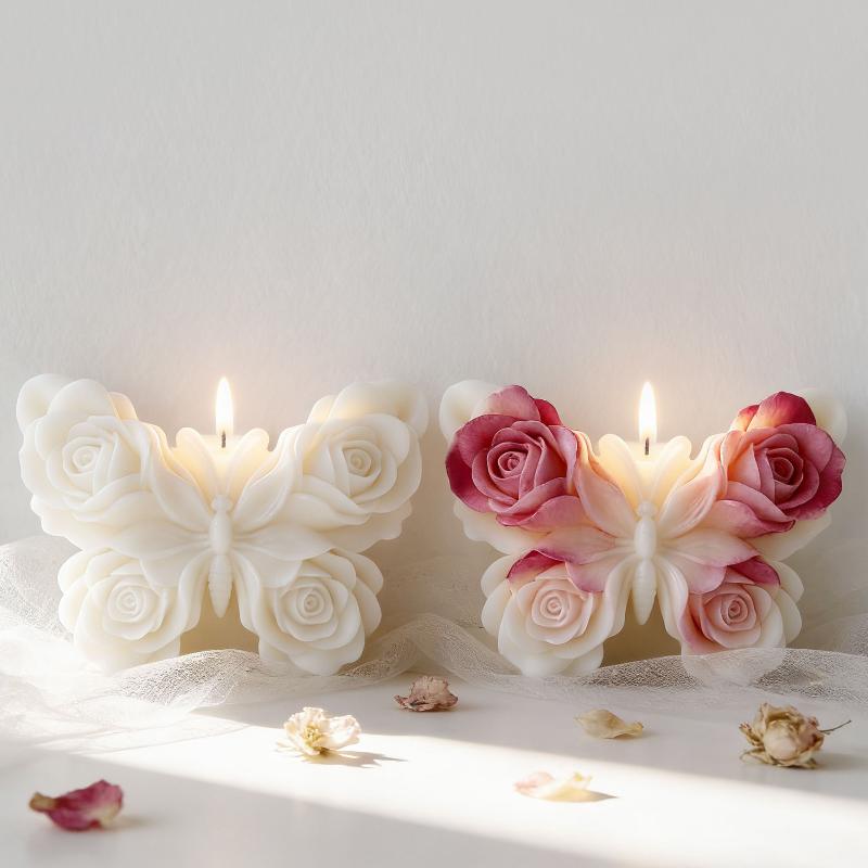 DIY Rose Butterfly Form Silico - Soap Making Vendors avaliação e preço