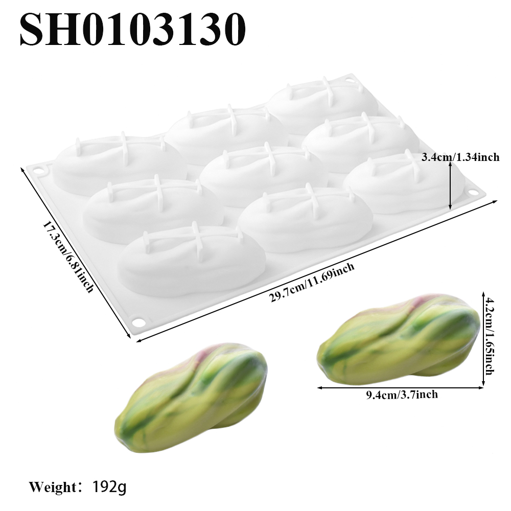 Pistachios Design 1 or 4 or 9- - Soap Making Guide avaliação e preço