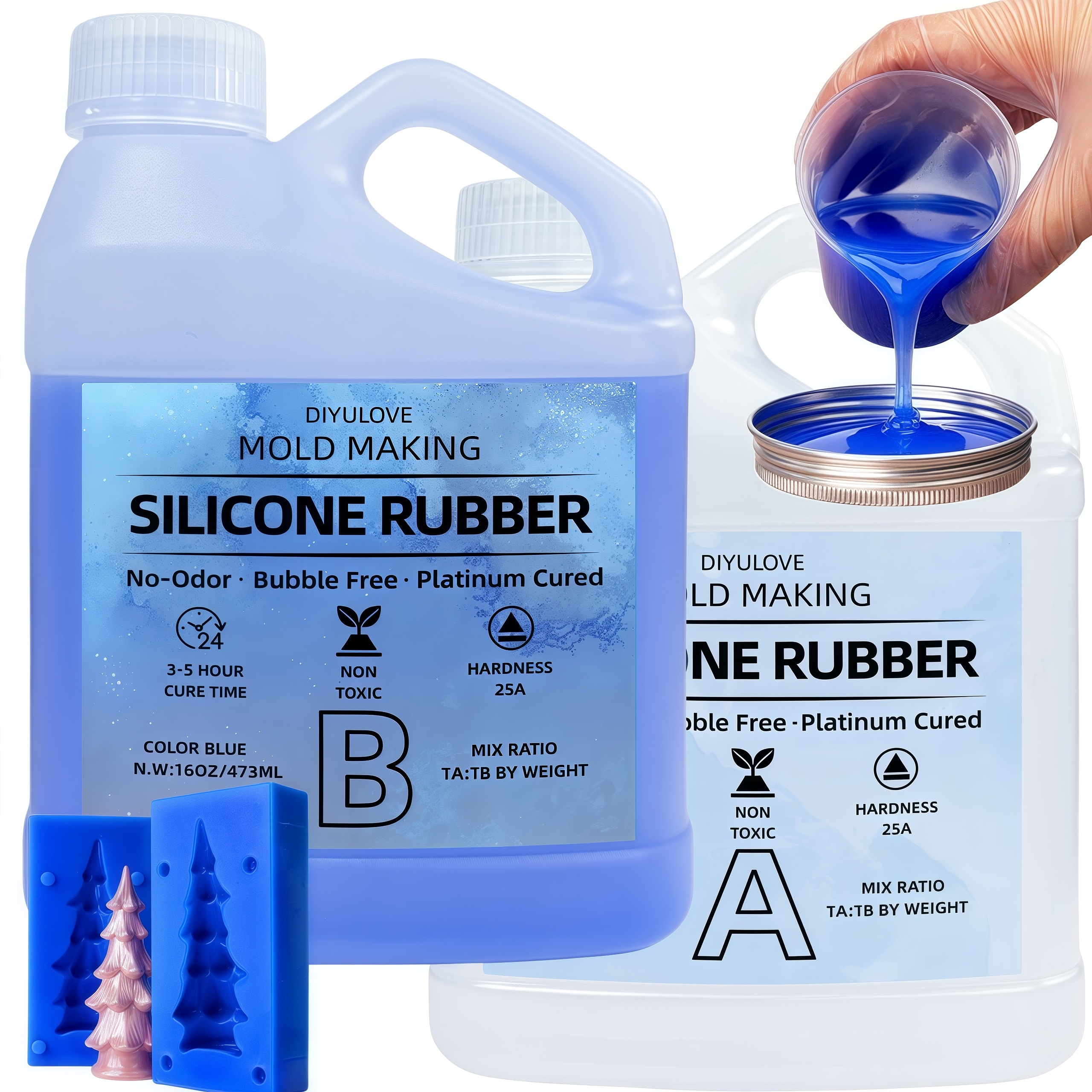 32oz High-Performance Silicone - Soap Making Vendors avaliação e preço
