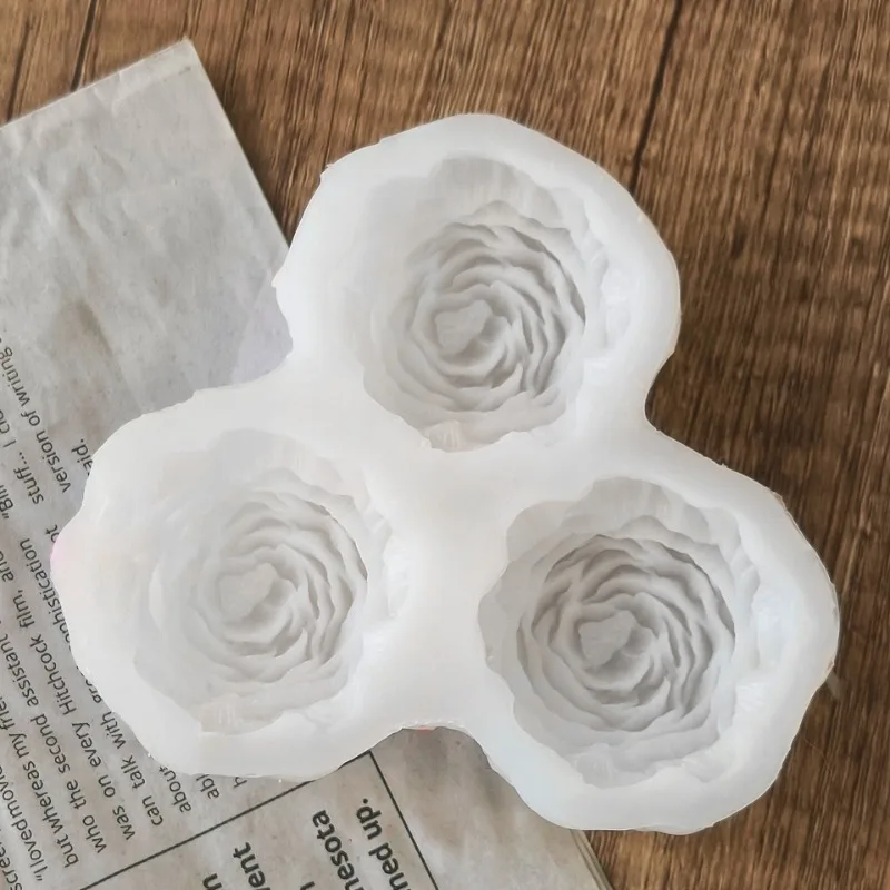 Peony Flower Candle Silicone M - Soap Making Equipment avaliação e preço